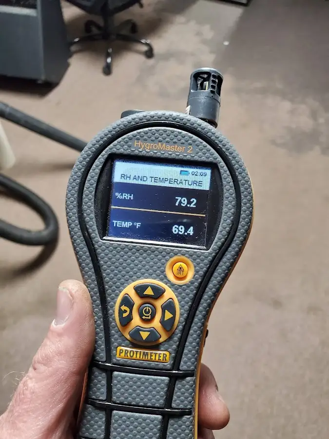 Moisture meter humidity assessment for Mold Remediation & Removal in Fairwood