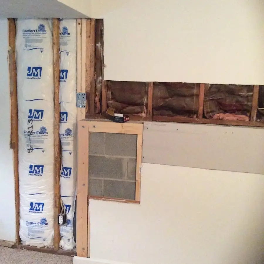 Wall insulation replacement during Odor Removal & Deodorization in Fairwood